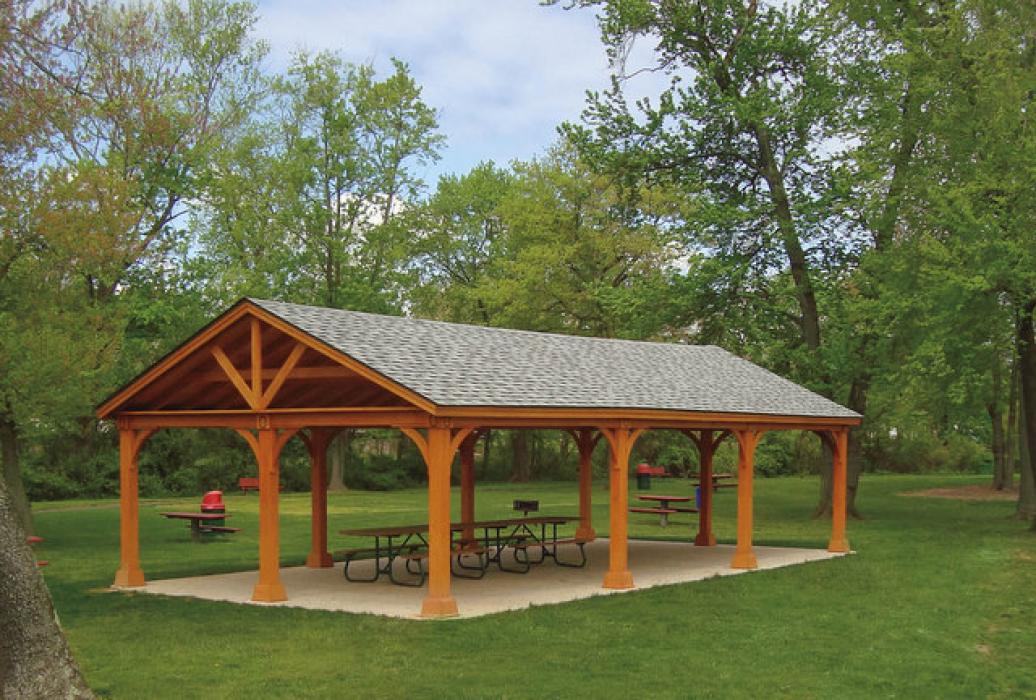 Custom Commercial Wood Pavilions Lancaster County Barns